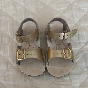 Sun Sans Gold Sandals